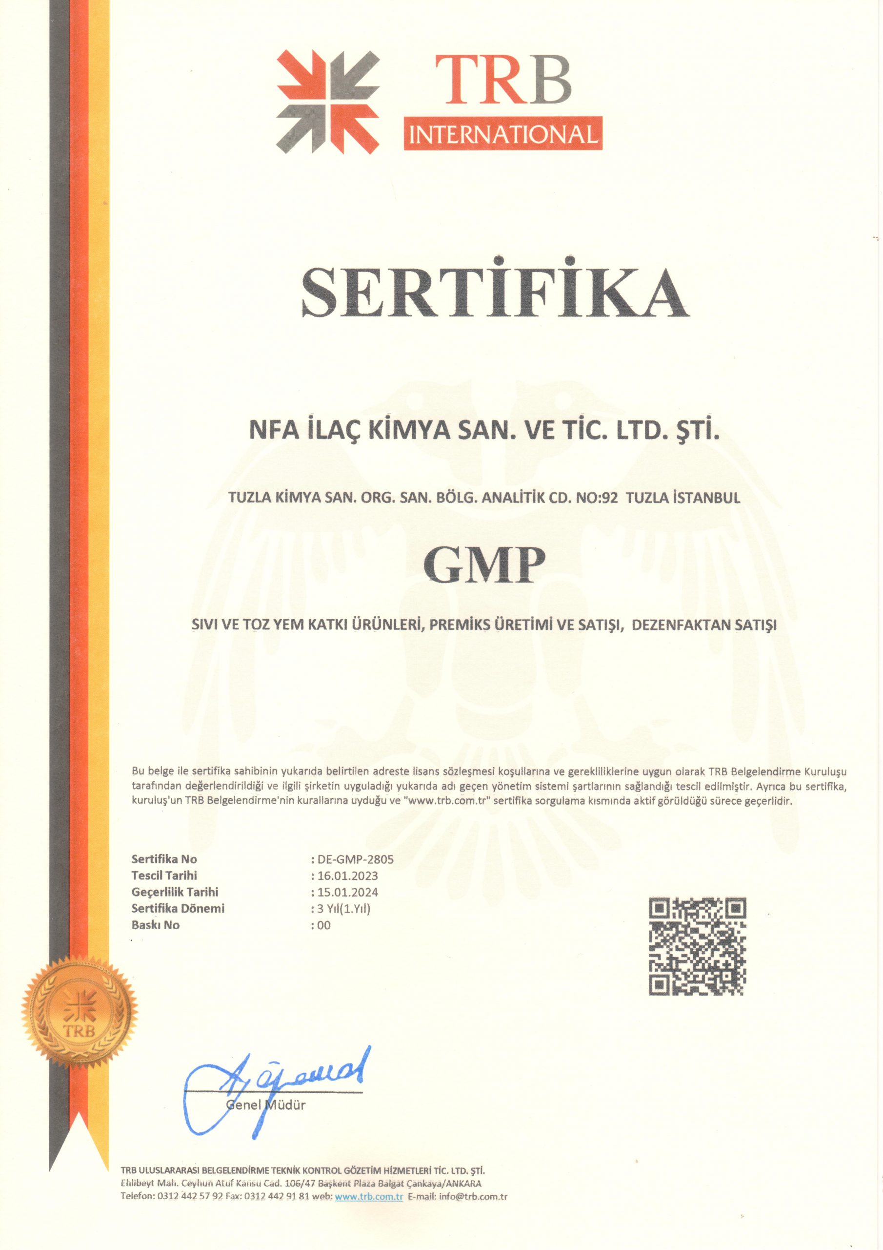 Certificate 3